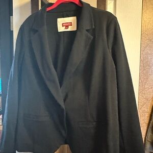 Merona Black Blazer Professional Suit Jacket